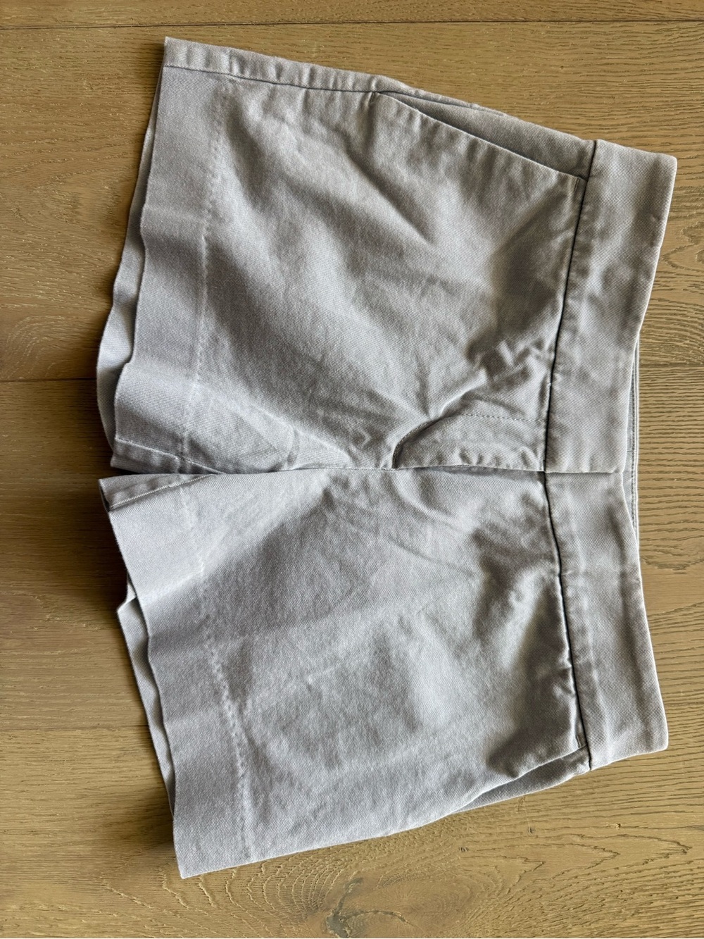 LOFT Neutral Light Gray Riviera Shorts